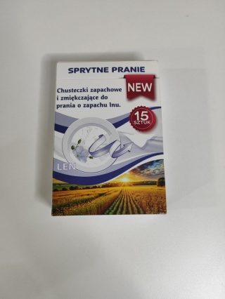 Chusteczki zmiękczające do prania