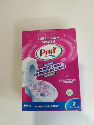 Praf Bubble Bang Środek do Czyszczenia Toalet