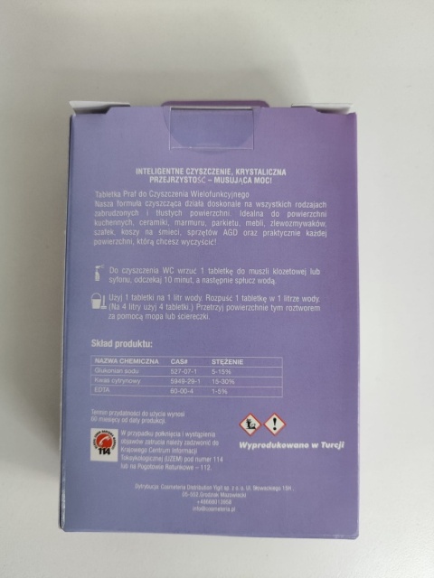 Praf – Lawendowe tabletki czyszczące Praf – Lawendowe tabletki czyszczące