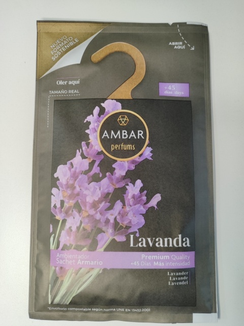 Ambar - zawieszki zapachowe do szafy Lavenda