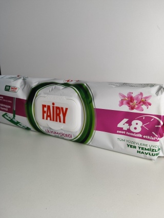 Chusteczki do mopa Fairy lilia