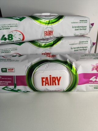 Chusteczki do mopa Fairy lilia