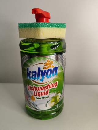 Płyn do mycia naczyń zielone jabłko
